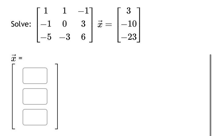 Solved Multiply the matrix ⎣⎡84−287−2067⎦⎤ and the vector | Chegg.com