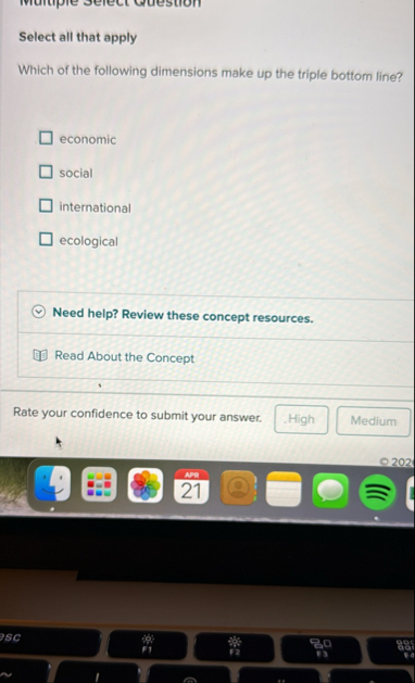Solved Select all that applyWhich of the following | Chegg.com