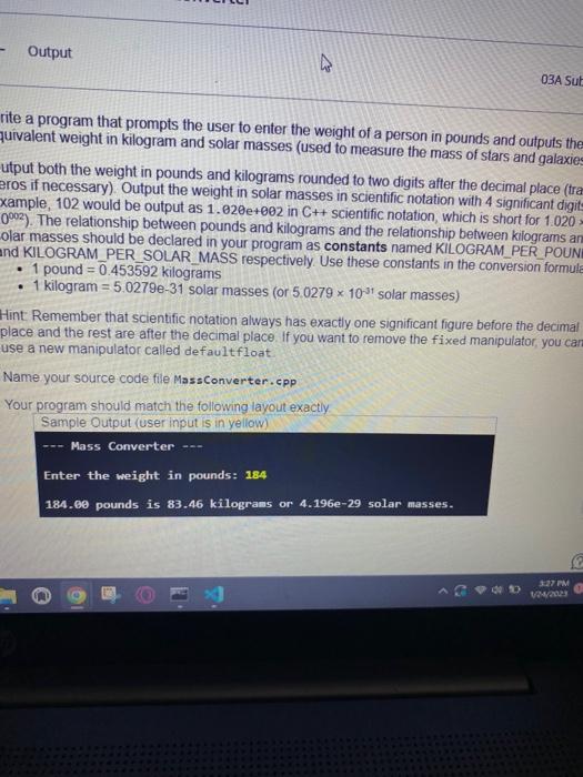 Solved Write a program that prompts the user to enter the | Chegg.com