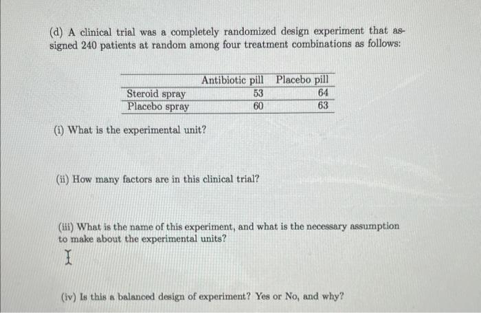 one purpose of random assignment in a randomized clinical trial is to