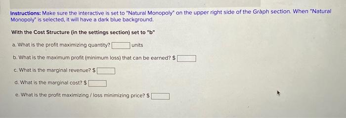 Solved Instructions: Make sure the interactive is set to | Chegg.com