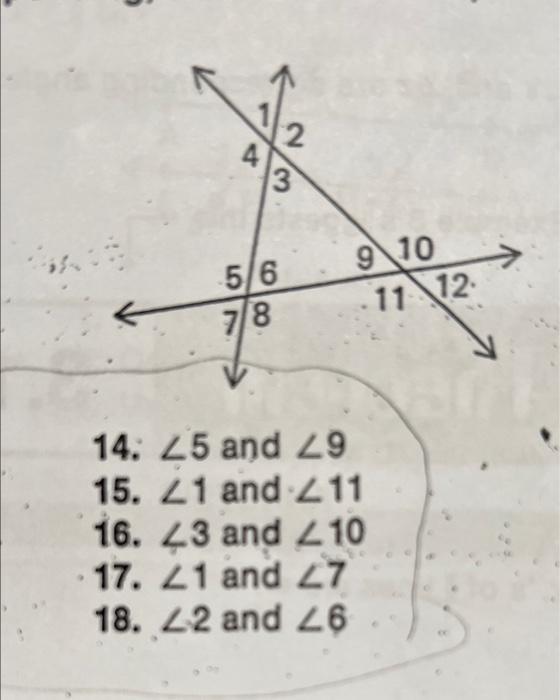 A 3 5/6 7/8 9 10 1112 14. 25 and 29 15. 21 and 211 | Chegg.com