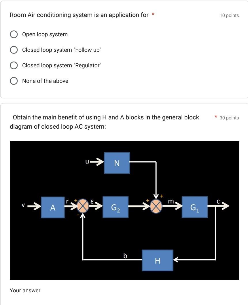 Solved Room Air conditioning system is an application for