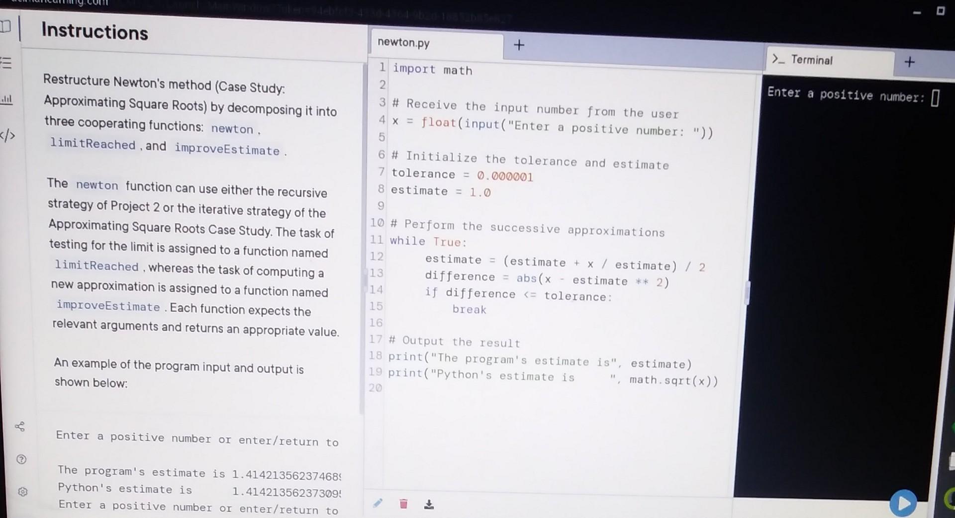 Solved Also, tell me how to exit 0 because this Python | Chegg.com