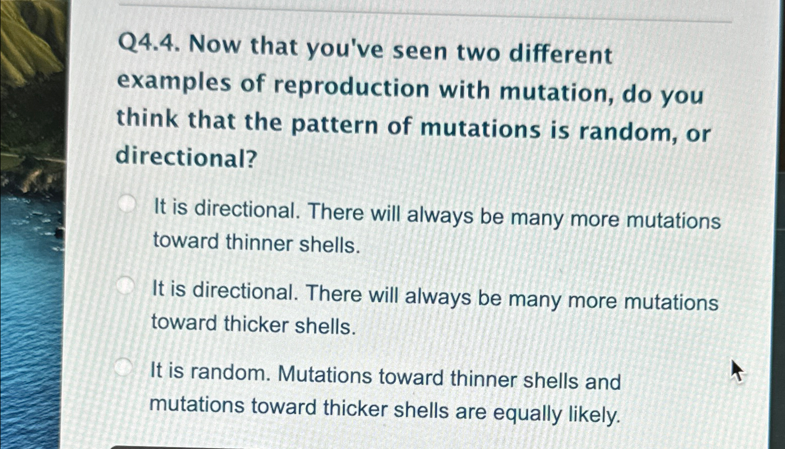 Solved Q4.4. ﻿Now that you've seen two different examples of | Chegg.com