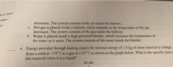 Solved Volume 5. Which Of The Following Processes Is Best 