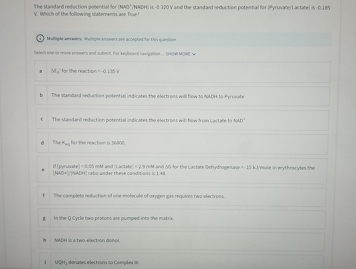 HAS MULTIPLE ANSWERS!! please answer based on the | Chegg.com
