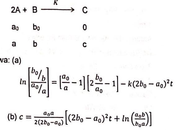 Solved C) If Ao And Bo Are Known, A And B Can Be Determined | Chegg.com