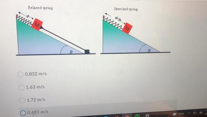Solved In the following figure, the unstretched length of | Chegg.com