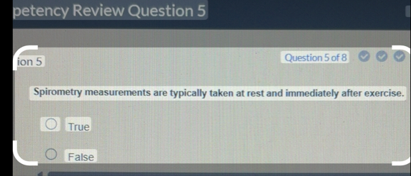 Solved petency Review Question 5ion 5Question 5 ﻿of | Chegg.com
