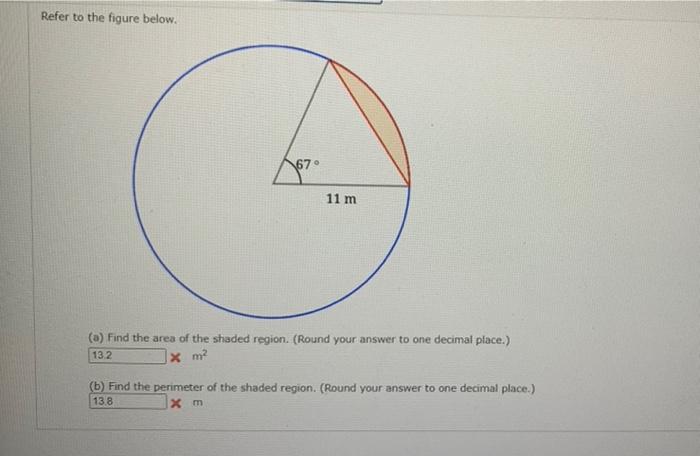 Solved Refer to the figure below. 670 A67 11 m (a) Find the | Chegg.com