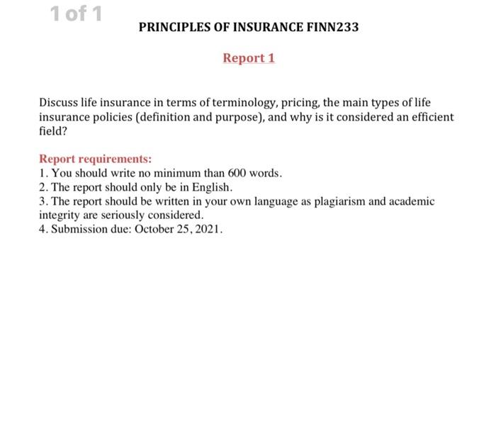 Life Insurance Terms & Their Definitions