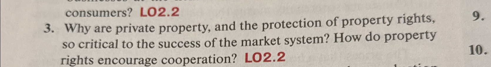 Solved 3. ﻿Why Are Private Property, And The Protection Of | Chegg.com