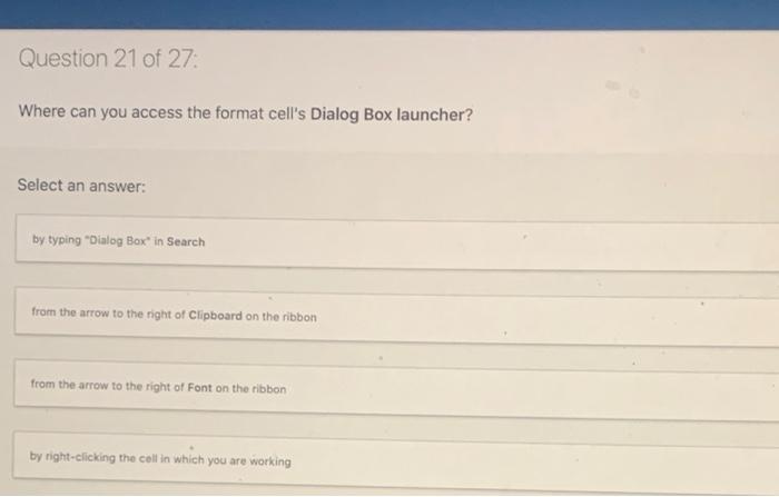 Solved Question 18 of 27 You have a workbook with multiple | Chegg.com