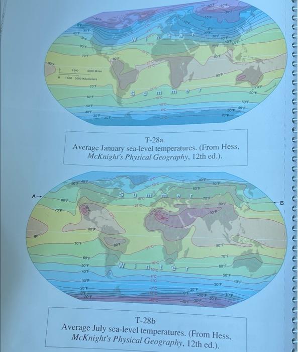 Solved EXERCISE 26 PROBLEMS-PART I Using The Global Map Of | Chegg.com