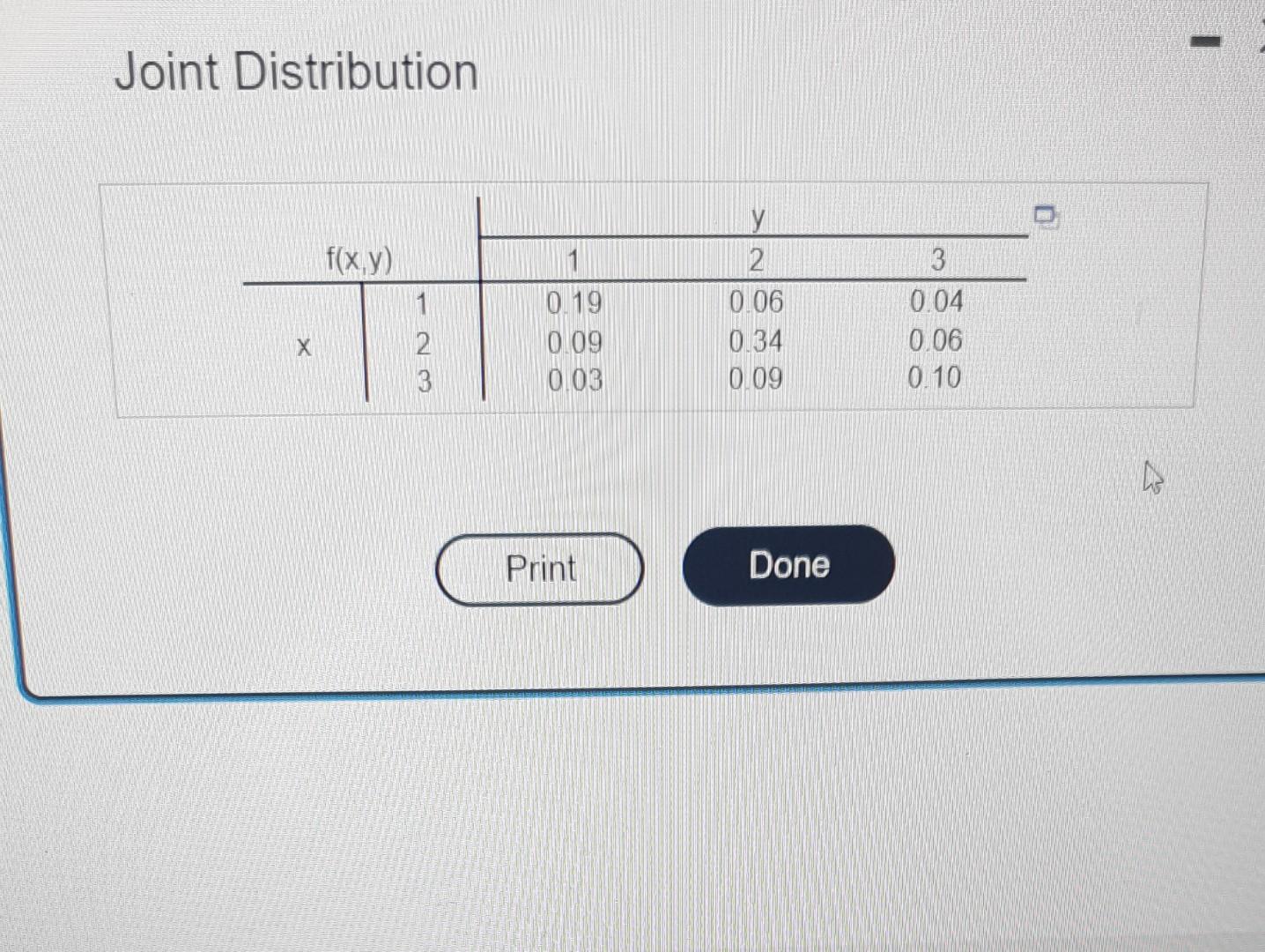 Solved Find μX and μY Click the icon to view the joint | Chegg.com