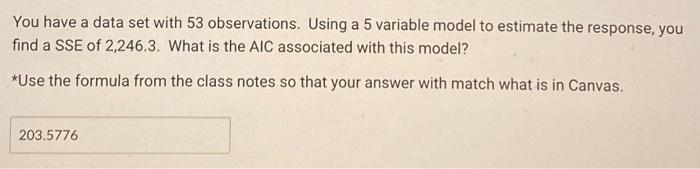 Solved You have a data set with 53 observations. Using a 5 | Chegg.com