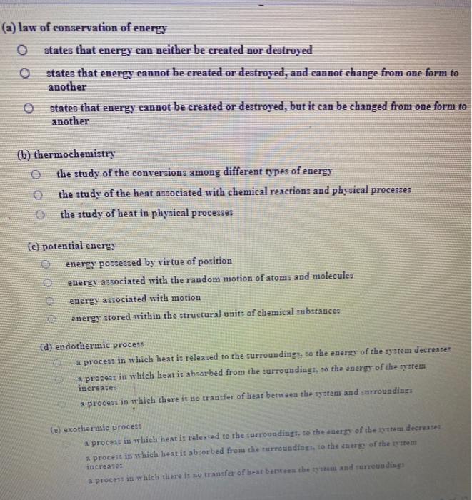 the law of conservation of energy states that energy is neither