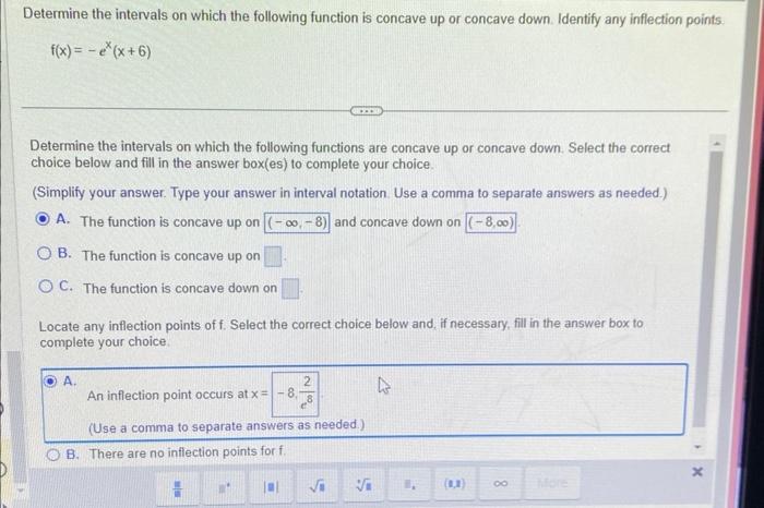 Solved Determine the intervals on which the following | Chegg.com