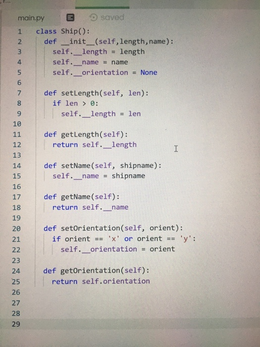 Solved python please! Please help me write this if | Chegg.com