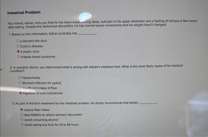 Solved Which of the following medical conditions is an | Chegg.com