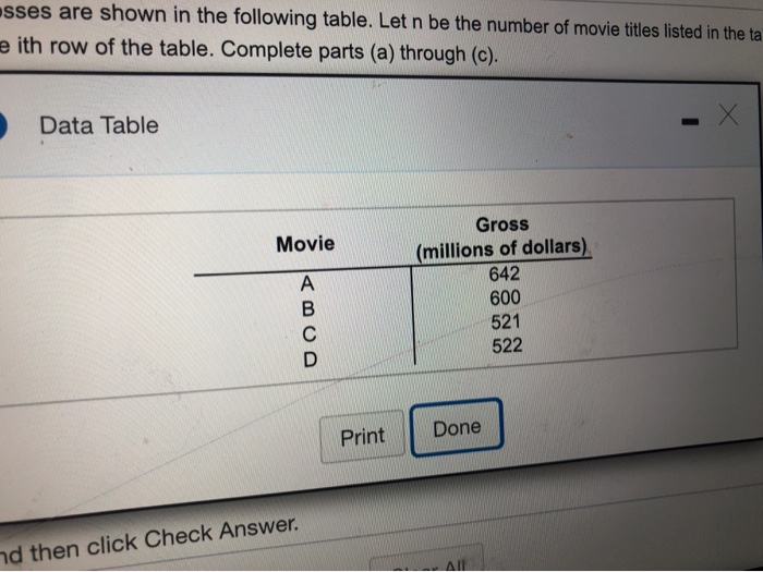 Solved Math 30 Intermediate Algebra Pre Statis 1 Chegg