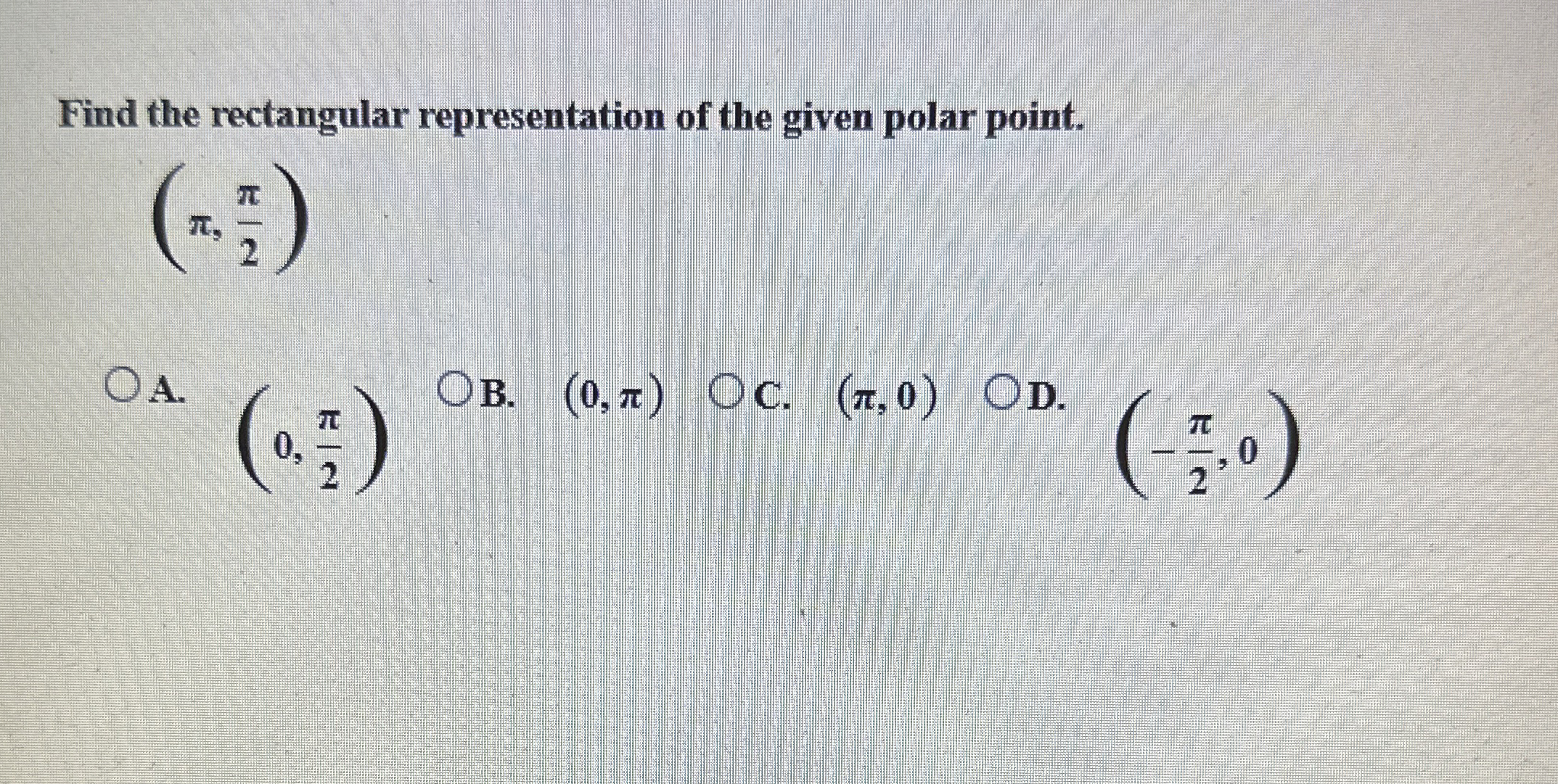 Solved Find the rectangular representation of the given | Chegg.com
