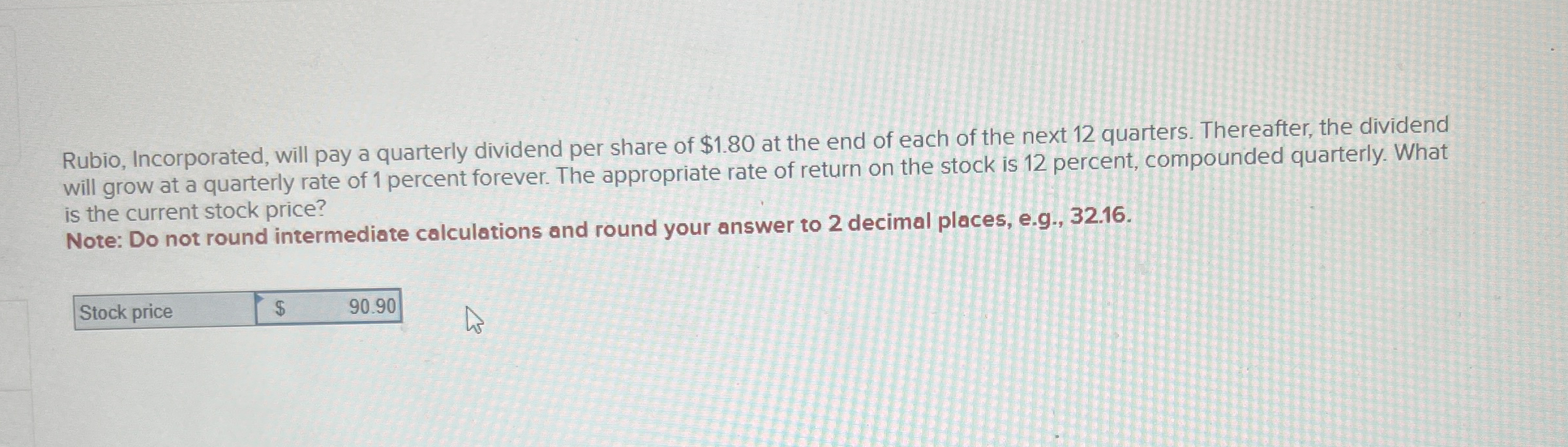 solved-rubio-incorporated-will-pay-a-quarterly-dividend-chegg