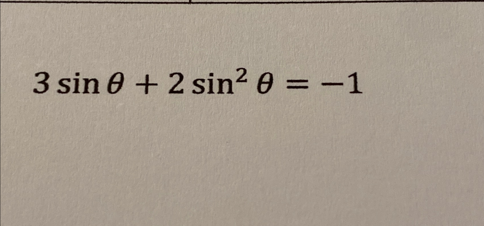 Solved Solve the quadratic equation on [0,2pi) ﻿and then for | Chegg.com