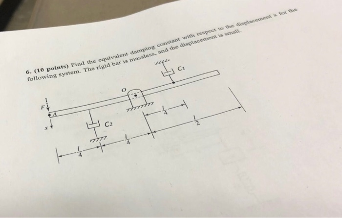 Solved for leve placement 6. (10 points) Find the equ | Chegg.com