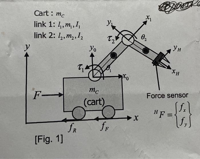 Solved (Dynamics) Figure 1 shows a mobile manipulator with a | Chegg.com