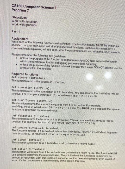 Solved please write in python and use comments in every line | Chegg.com