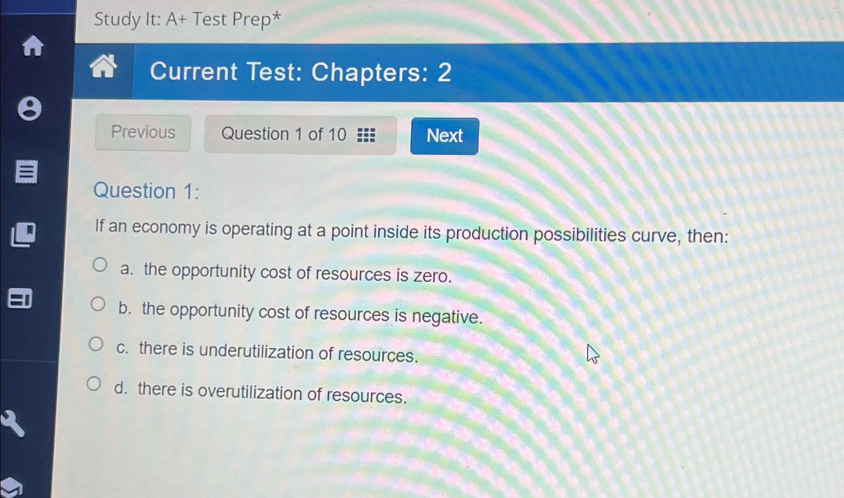 Solved Study It: A+ ﻿Test Prep*Current Test: Chapters: | Chegg.com