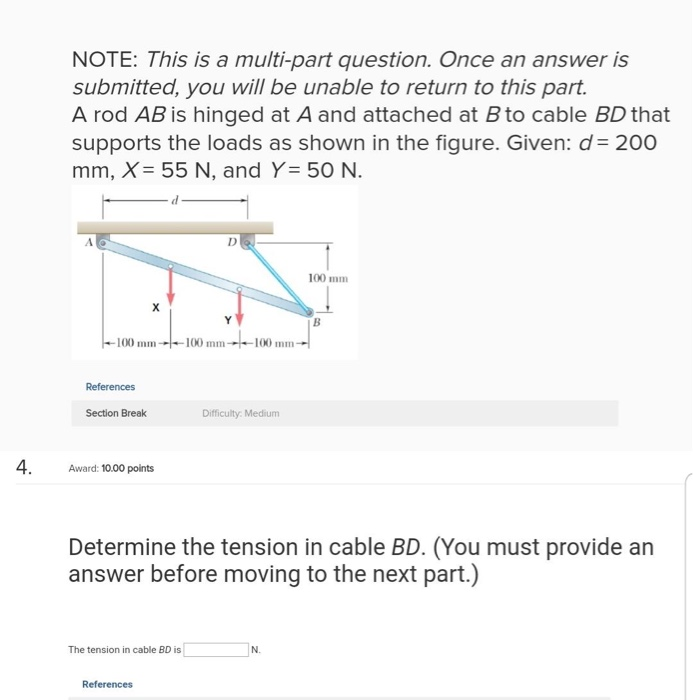 Solved NOTE: This Is A Multi-part Question. Once An Answer | Chegg.com