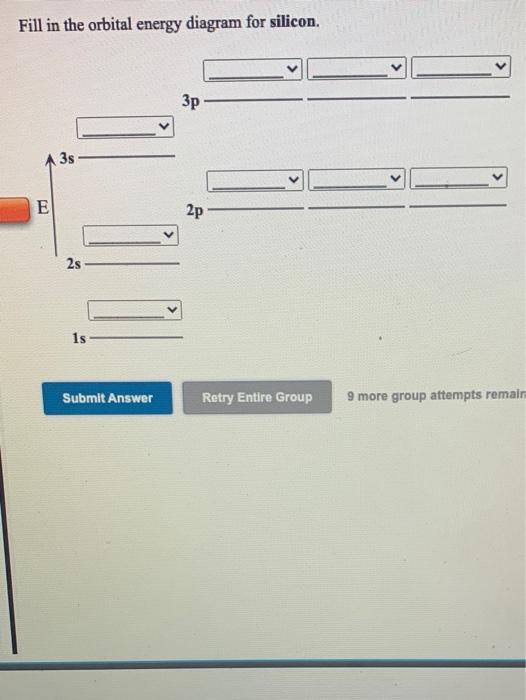 Solved Fill in the orbital energy diagram for the beryllium | Chegg.com