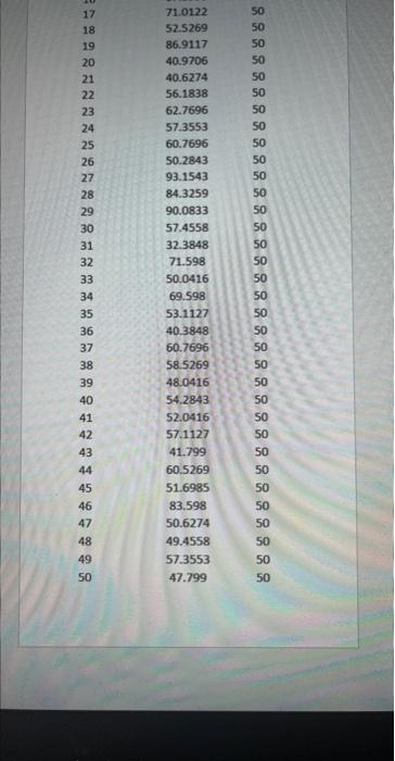 Solved please show all excel work and formulas, attached are | Chegg.com