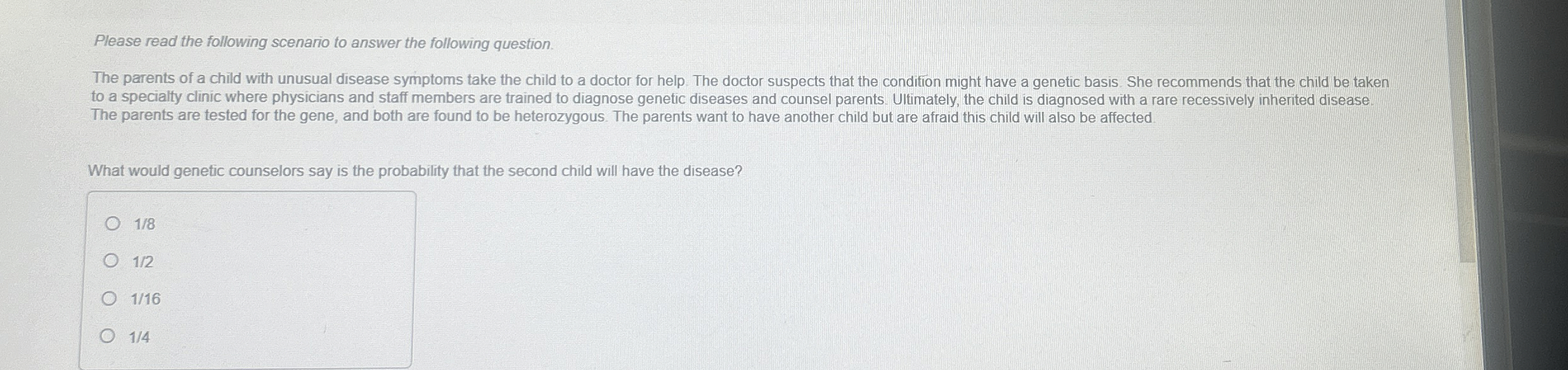 Solved Please read the following scenario to answer the | Chegg.com
