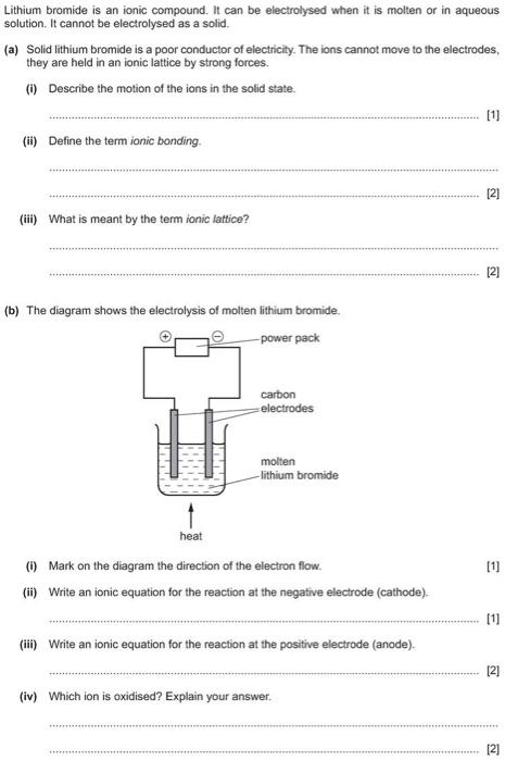 solved-lithium-bromide-is-an-ionic-compound-it-can-be-chegg