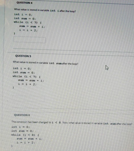 Solved QUESTIONS When are for-loops preferred over | Chegg.com