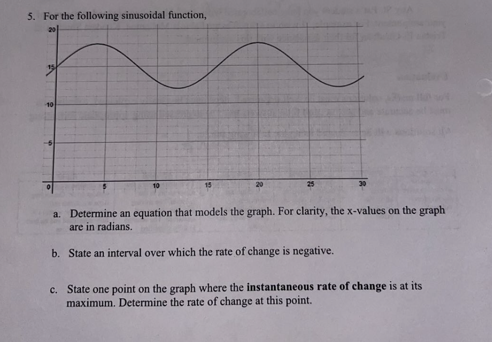 solved-5-for-the-following-sinusoidal-function