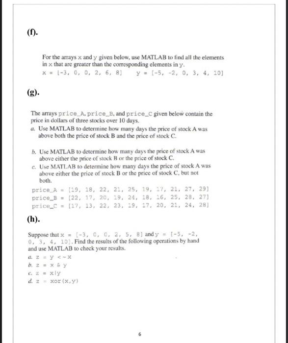 Solved P3 (Log Plots) Create appropriate x and y arrays to