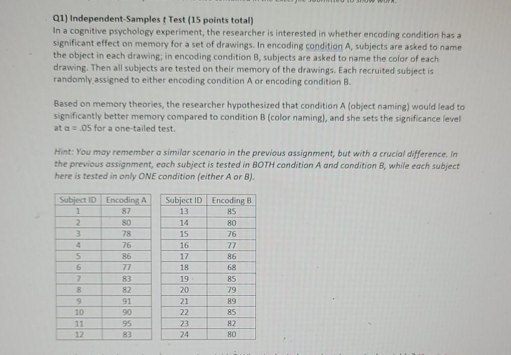 Solved g. Use the pooled variance (from question f above) to | Chegg.com
