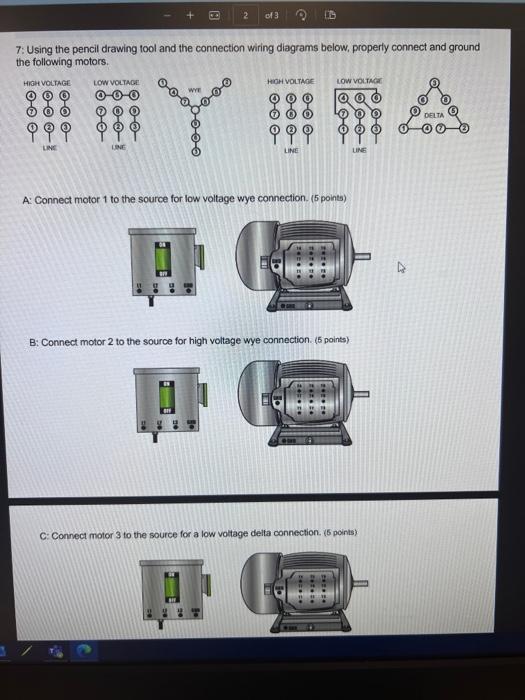 Solved 7 Using the pencil drawing tool and the connection