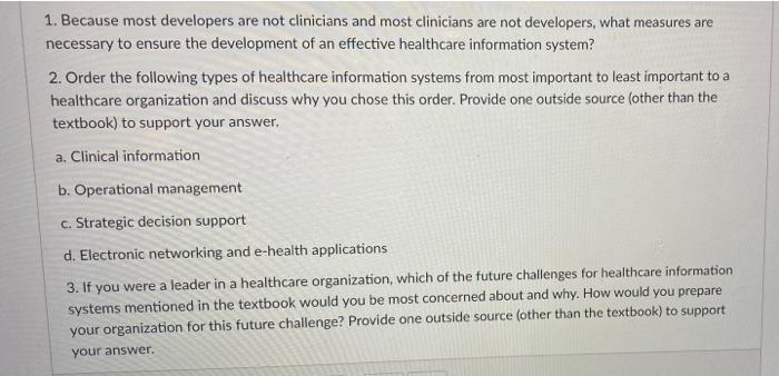 solved-1-because-most-developers-are-not-clinicians-and-chegg