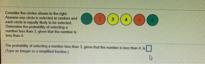 Solved 2 3 Consider the circles shown to the right Assume | Chegg.com