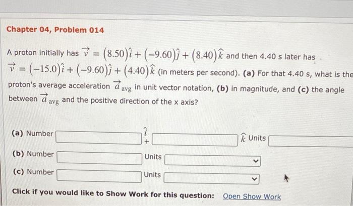 Solved Chapter 04 Problem 014 A Proton Initially Has Chegg Com