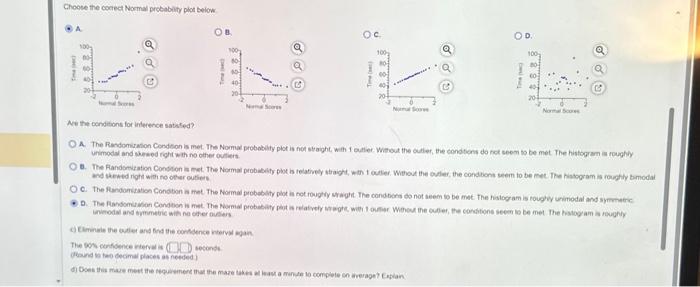 Solved d) Does this maze meet the requirement that the maze | Chegg.com