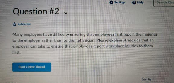 Solved HRMG-2805 Workplace Health And Safety Week 10- | Chegg.com