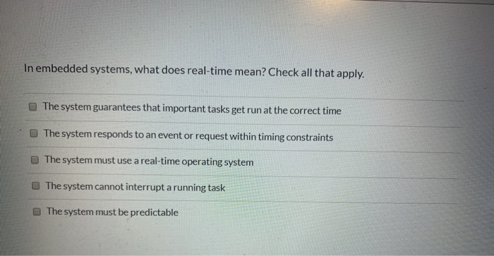 What does Real-Time mean and when is it used?