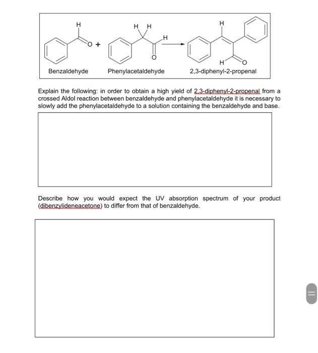 Solved = Practical 2: The Aldol Condensation: Preparation Of | Chegg.com